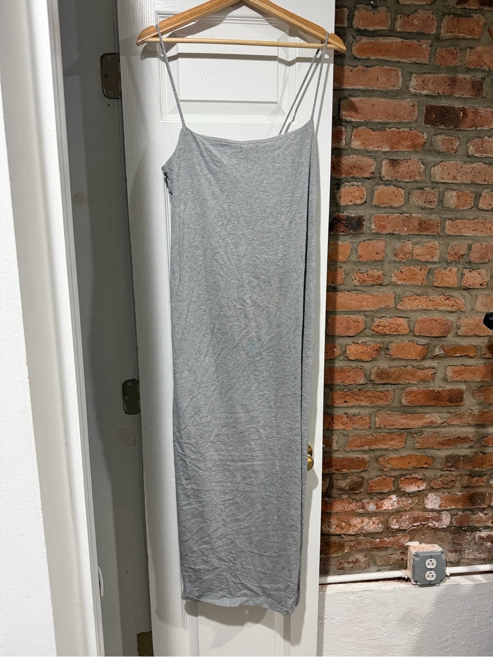 Reformation cotton grey dress
